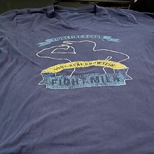 Women's s Blue Graphic T-Shirt